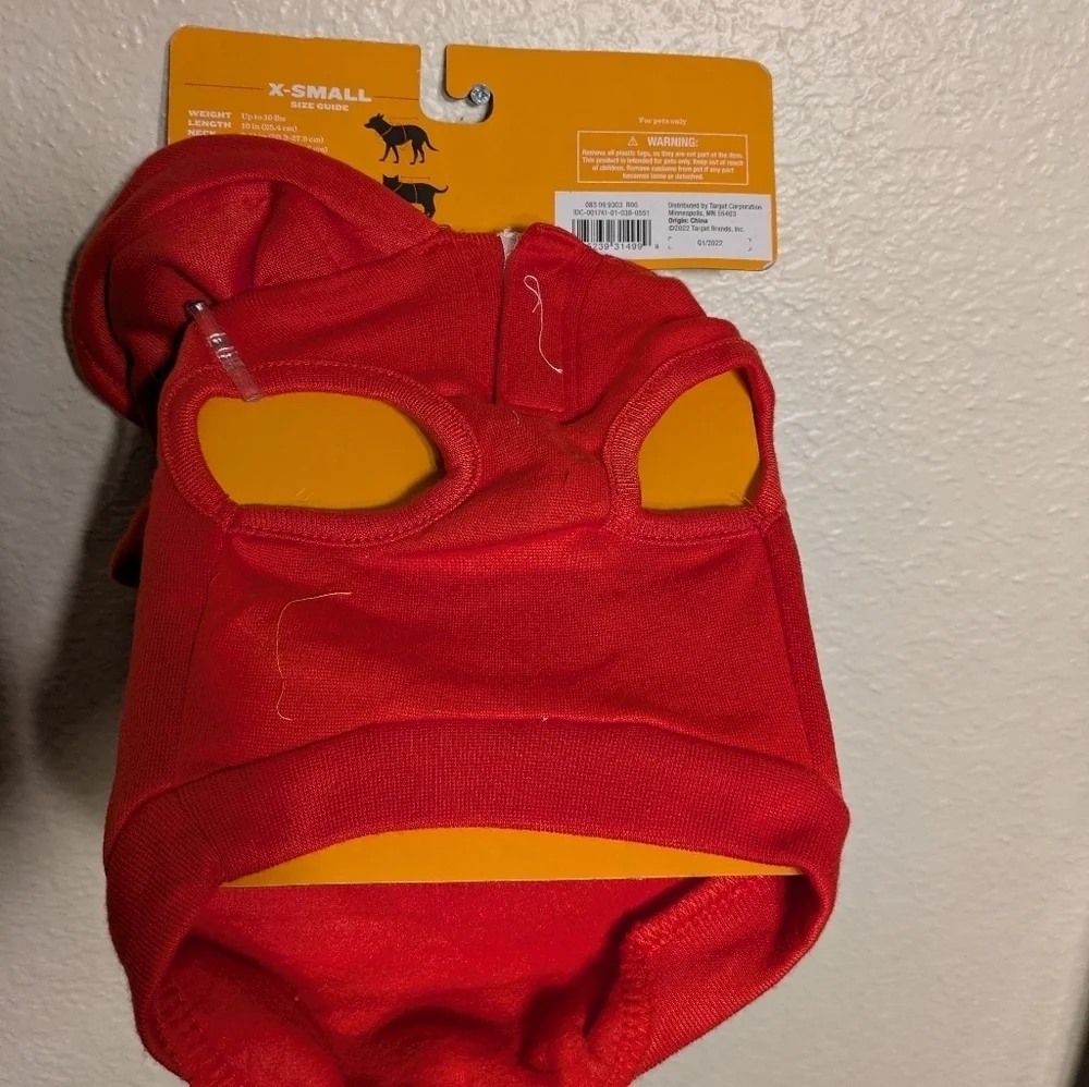 Red Ketchup Dog Costume Hyde And Eek